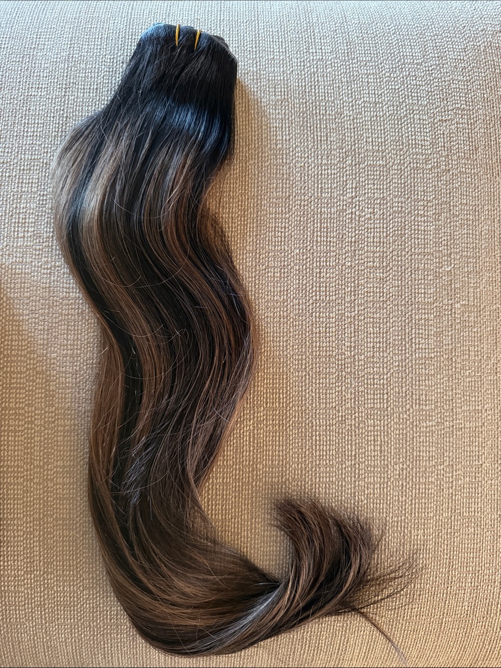 Goo Goo Hair Extensions  Clip In Hair T1B/6P1B 22”Inch - Picture 3 of 8